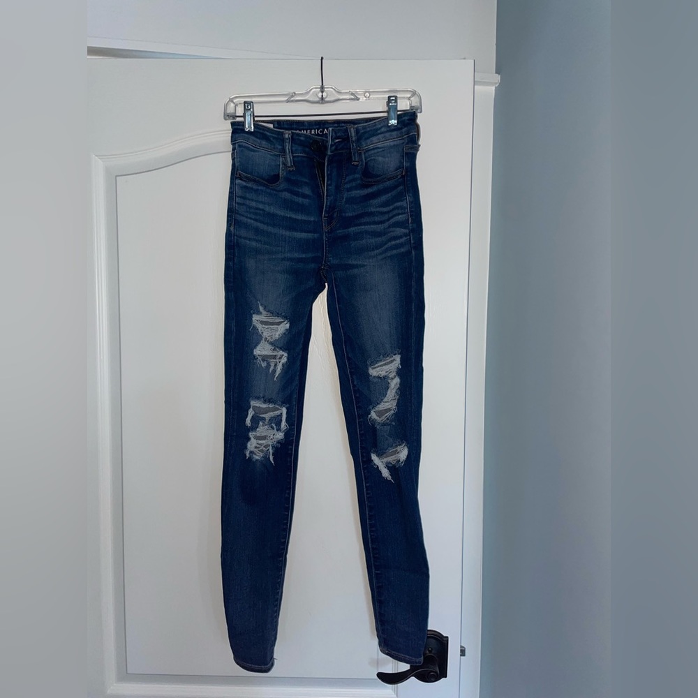Size 4 Hi-Rise American Eagle Jegging
